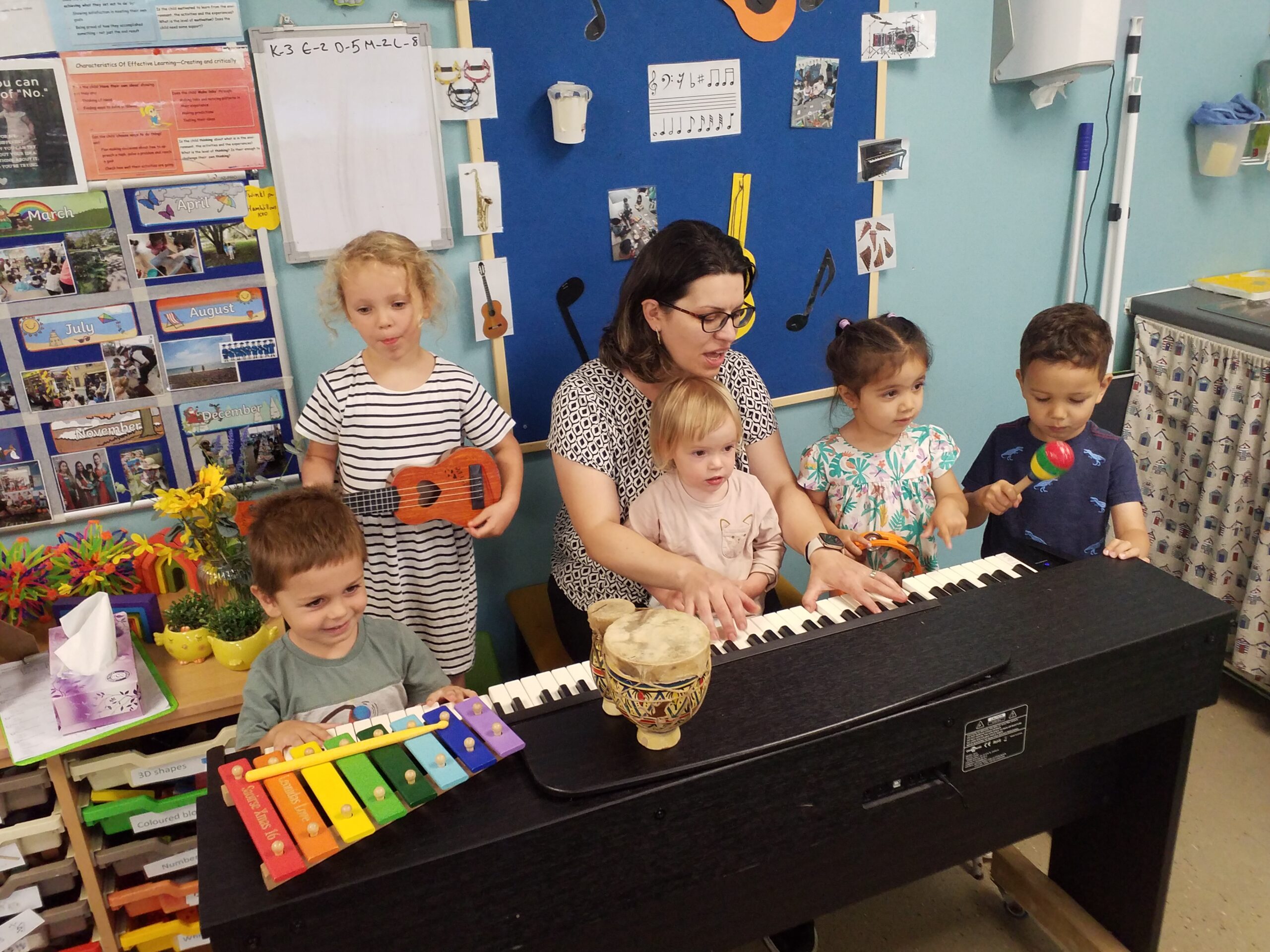 Nurturing Young Minds through Music at Willows Pre-school